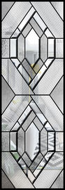 अविस्मरणीय पैनल ग्लास 3 मिमी - 1 9 मिमी साफ़ टिंटेड प्रतिबिंबित ग्लास लालित्य अद्वितीय शैली